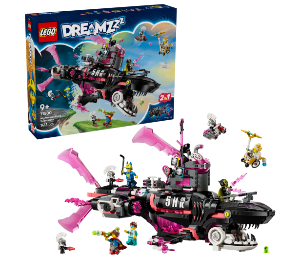 LEGO Dreamzzz 71500 Koszmarny rekinokręt podwodny - 1331650 - zdjęcie 2